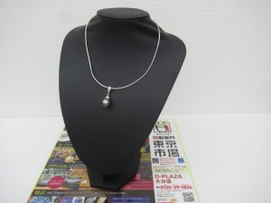 大分市 買取専門 東京市場 Dプラザ大分店 貴金属 プラチナ パール ネックレス 買取しました。