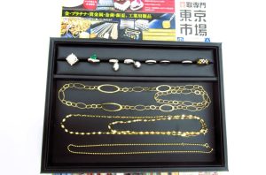 大分市 買取専門 東京市場 Dプラザ大分店 貴金属 18金 プラチナ ネックレス リング アクセサリー 買取しました。