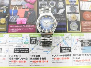 前橋市内 買取専門 東京市場 17号前橋元総社南小前店 ブランド セイコー 腕時計 買取しました。