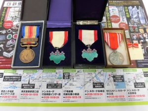 前橋市内 買取専門 東京市場 17号前橋元総社南小前店 アンティーク 勲章 買取しました。