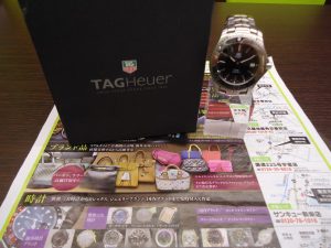 鹿児島市 買取専門 東京市場 国道225号宇宿店 ブランド タグホイヤー 腕時計 買取しました。