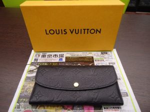 鹿児島市 買取専門 東京市場 国道225号宇宿店 ブランド ヴィトン 財布 買取しました。