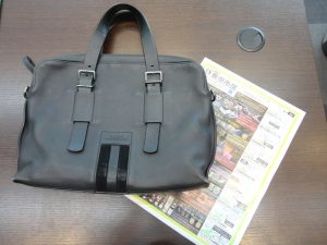 大田原市内！ 買取専門 東京市場 ドンキホーテ大田原店 バリー メンズ ビジネスバッグ 本革 買取しました。