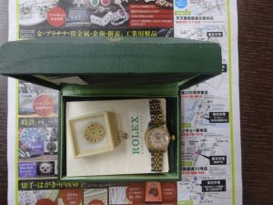 姶良市 買取専門 東京市場 姶良国道10号店 ロレックス デイトジャスト 買取しました。