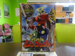 姶良市 買取専門 東京市場 姶良国道10号店 バンダイ シンケンオー フィギュア 買取しました。