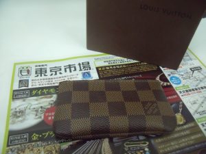 鹿児島市内 買取専門 東京市場 鹿児島中央店 ブランド ルイヴィトン コインケース 買取しました。
