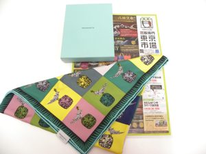 金沢市内 買取専門 東京市場 メガドンキラパーク金沢店 ブランド ティファニー スカーフ 買取しました。