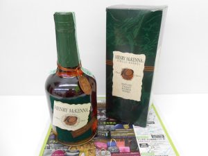 日立市内！買取専門 東京市場 メガドンキ 日立店 酒 洋酒 ヘンリーマッケンナ ウイスキー 買取しました。