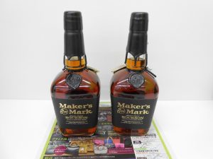 日立市内！買取専門 東京市場 メガドンキ 日立店 酒 洋酒 メーカーズマーク ウイスキー 買取しました。