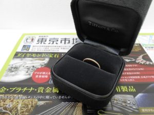 日立市内！買取専門 東京市場 メガドンキ 日立店 ブランド ティファニー リング 買取しました。