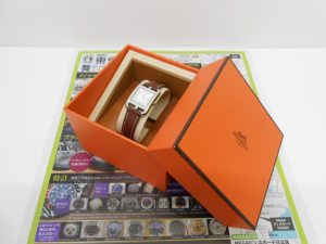 日立市内！買取専門 東京市場 メガドンキ 日立店 ブランド エルメス 腕時計 買取しました。