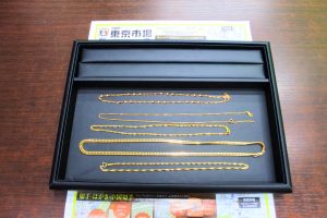 鹿児島市 買取専門 東京市場 天文館 地蔵角交番前店 金 製品 買取しました。