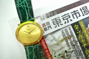 行田市内！買取専門 東京市場 ドンキ 行田持田インター店 ロレックス チェリーニ 買取しました。