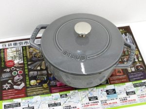 所沢市内！買取専門 東京市場 西武小手指駅北口タワーズ店 ブランド 調理器具 ストウブ 鍋 買取しました。
