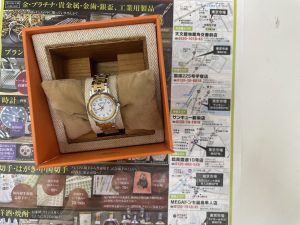 鹿児島市 買取専門 東京市場 サンキュー新栄店 ブランド エルメス クリッパー 買取しました。