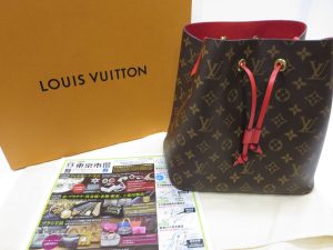 鹿児島市 東京市場 天文館 地蔵角交番前店 ブランド ルイヴィトン バケットバッグ 買取しました。