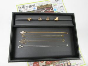 鹿児島市内 買取専門 東京市場 鹿児島中央店 貴金属 18金 プラチナ アクセサリー 買取しました。