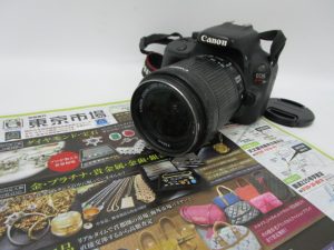 鹿児島市内 買取専門 東京市場 鹿児島中央店 キヤノン デジタル一眼レフカメラ イオスキス X7 買取しました。