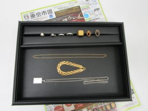 鹿児島市内 買取専門 東京市場 鹿児島中央店 貴金属 18金 プラチナ アクセサリー 買取しました。