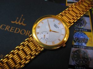 富山 高岡 射水 魚津 砺波 南砺 買取専門 東京市場 ドンキホーテ富山店 セイコー クレドール 時計 買取しました。
