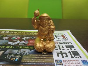 富山 高岡 射水 魚津 砺波 南砺 買取専門 東京市場 ドンキホーテ富山店 貴金属 金製品 純金 人形 買取しました。