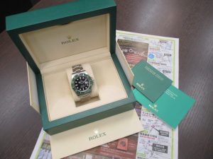 霧島市 買取専門 東京市場 ドンキホーテ霧島隼人店 ブランド ロレックス グリーンサブマリーナ 腕時計 買取しました。