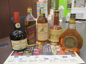 霧島市 買取専門 東京市場 ドンキホーテ霧島隼人店 酒 洋酒 ウイスキー ブランデー 買取しました。