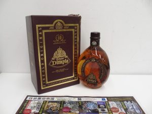 町田 相模原 買取専門 東京市場 町田駅前コビルナ店 洋酒 スコッチウイスキー ディンプル 買取しました。