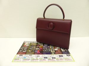 薩摩川内市！ 買取専門 東京市場 タイヨー永利店 ブランド カルティエ バッグ 買取しました。
