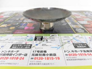前橋市内 買取専門 東京市場 17号前橋元総社南小前店 銀製品 純銀 銀杯 買取しました。