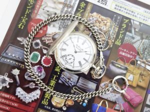 高崎市内 買取専門 東京市場 ドンキホーテ 高崎店 ブランド ティソ 懐中時計 買取しました。