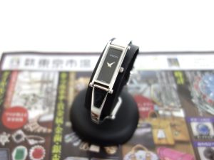 高崎市内 買取専門 東京市場 ドンキホーテ 高崎店 ブランド グッチ 腕時計 買取しました。