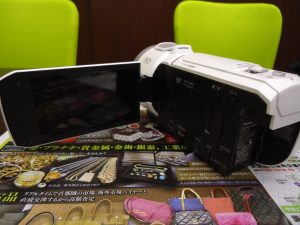 鹿児島市 買取専門 東京市場 国道225号宇宿店 パナソニック ビデオカメラ 買取しました。