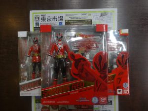 姶良市 買取専門 東京市場 姶良国道10号店 バンダイ シンケンジャー フィギュア 買取しました。