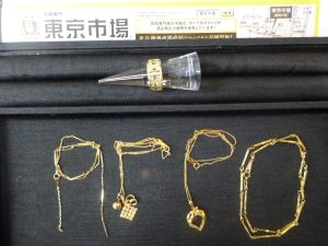 姶良市 買取専門 東京市場 姶良国道10号店 貴金属 金 アクセサリー 買取しました。