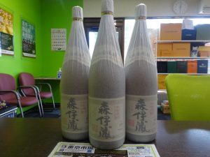 姶良市 買取専門 東京市場 姶良国道10号店 プレミアム焼酎 森伊蔵 買取しました
