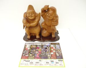 小山市内！買取専門 東京市場 ドンキホーテ小山駅前店 木彫り 七福神 置物 買取しました。