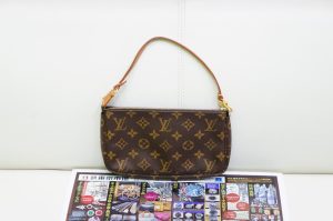 春日部 買取専門 東京市場 東武豊春駅西口店 ルイ・ヴィトン モノグラム ミニポシェット アクセソワール 買取しました。