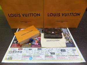 鹿児島市内 買取専門 東京市場 鹿児島中央店 ブランド ヴィトン コインケース 買取しました。