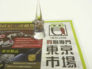 金沢市内 買取専門 東京市場 メガドンキラパーク金沢店 プラチナ ダイヤモンド リング 買取しました。