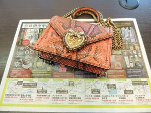 大田原市内！ 買取専門 東京市場 ドンキホーテ大田原店 ブランド ドルチェ＆ガッバーナ ハンドバッグ 買取しました。