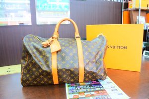 鹿児島市内 買取専門 東京市場 鹿児島中央店 ブランド ルイヴィトン 旅行鞄 買取しました。