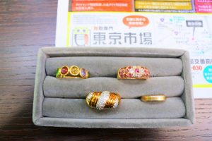 鹿児島市 買取専門 東京市場 天文館 地蔵角交番前店 貴金属 金 プラチナ リング 買取しました。