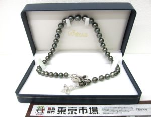 富山 高岡 射水 魚津 砺波 南砺 買取専門 東京市場 ドンキホーテ富山店 黒蝶真珠 ネックレス 買取しました。