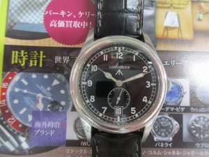 いづろ 金生町 中町 照国通り 東京市場 天文館 御着屋交番前店 ブランド 時計 ロンジン 買取しました。