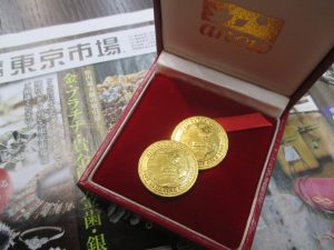 霧島市 買取専門 東京市場 ドンキホーテ霧島隼人店  貴金属 コイン 純金 メダル 買取しました。