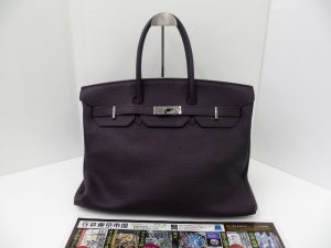 町田 相模原 買取専門 東京市場 町田駅前コビルナ店 ブランド エルメス トゴ バーキン 買取しました。