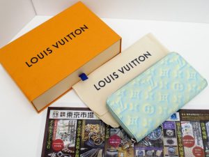 町田市 相模原 買取専門 東京市場 町田駅前コビルナ店 ブランド ルイヴィトン アンプラント 長財布 買取しました。