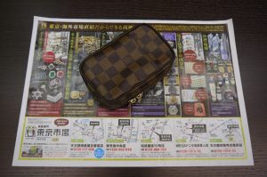 鹿児島市内 買取専門 東京市場 鹿児島中央店 ブランド ヴィトン ポーチ 買取しました。