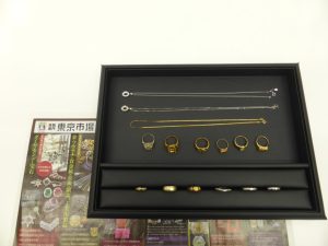 町田市 相模原 買取専門 東京市場 町田駅前コビルナ店 貴金属 金 プラチナ アクセサリー 買取しました。